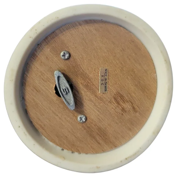 Vtg 96 Bears Decorating Christmas Tree We Wish... Christmas Wind Up Music Box - Picture 14 of 14